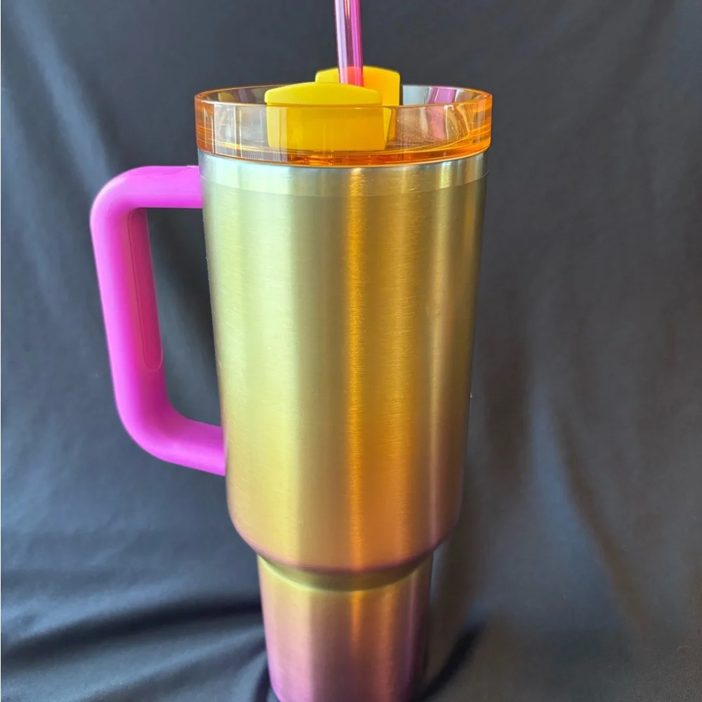 Colorful x Stanley Starbucks Stainless Steel Tumbler with Handle 40 oz - Picture 1 of 5